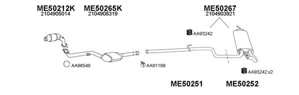 VENEPORTE 500090 Exhaust System